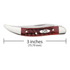 Case Cutlery Knife, Pw Old Red Bone Sm Tx Toothpick 00792